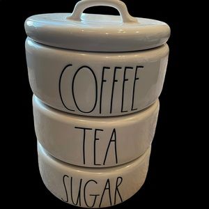 Rae Dunn 3 piece canister
